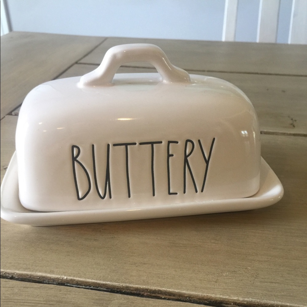 Rae Dunn Butter dish.